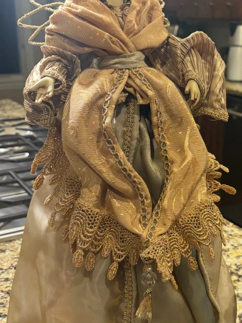 Angel VINTAGE Tree Topper